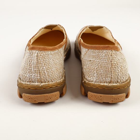 Tony Lama Boots Womens 8.5 M Renata Beige Flat Slip-on Shoes TLC105L - Picture 5 of 10